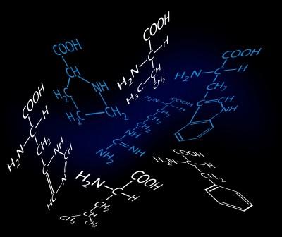 Amino acids: arginine, glutamine, cystein, etc.