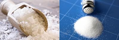 Sea salt vs table salt