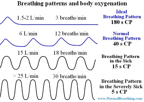 4 Types of breathing patterns