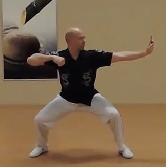 Volker demonstrates Qigong breathing pattern benefits with focused movements